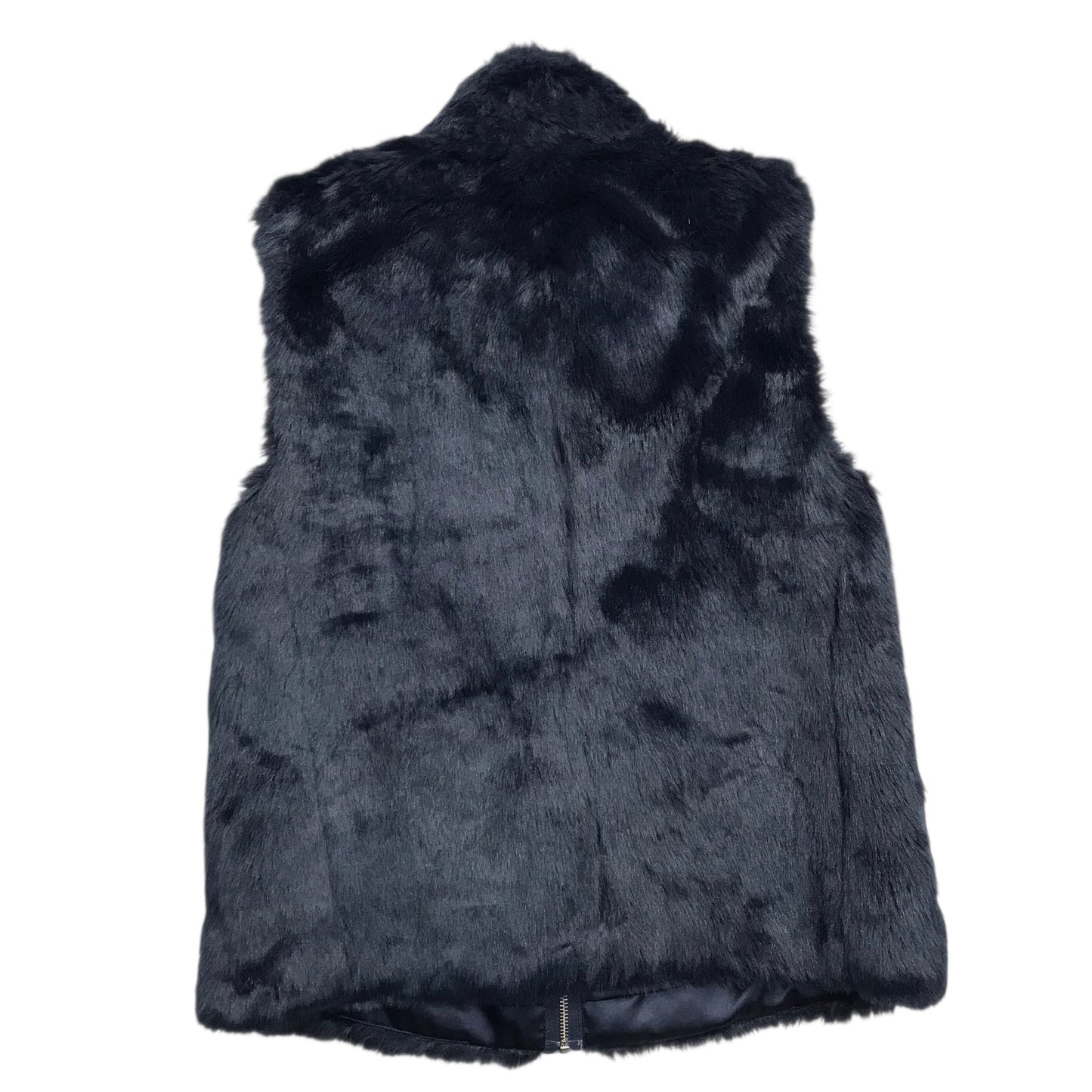 Vest Faux Fur & Sherpa By J. Crew In Navy, Size:S