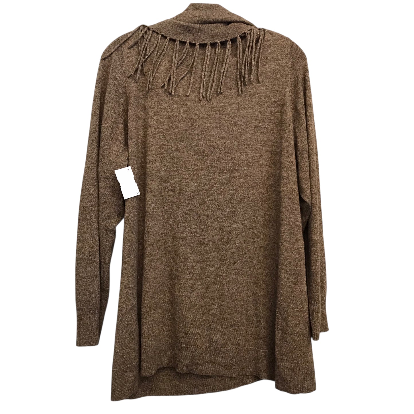 Sweater By Chelsea And Theodore In Brown, Size:1X