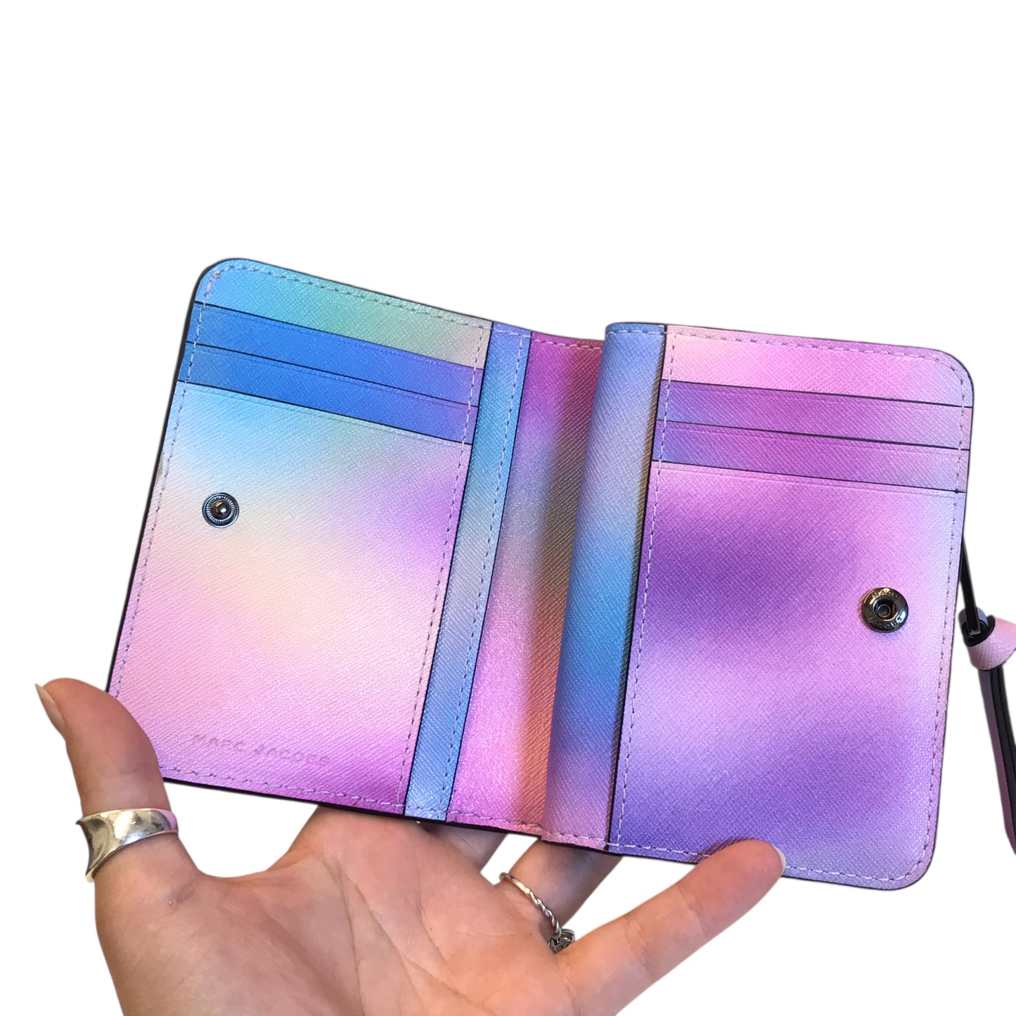 Wallet Luxury Designer By Marc Jacobs In Purple, Size:Small