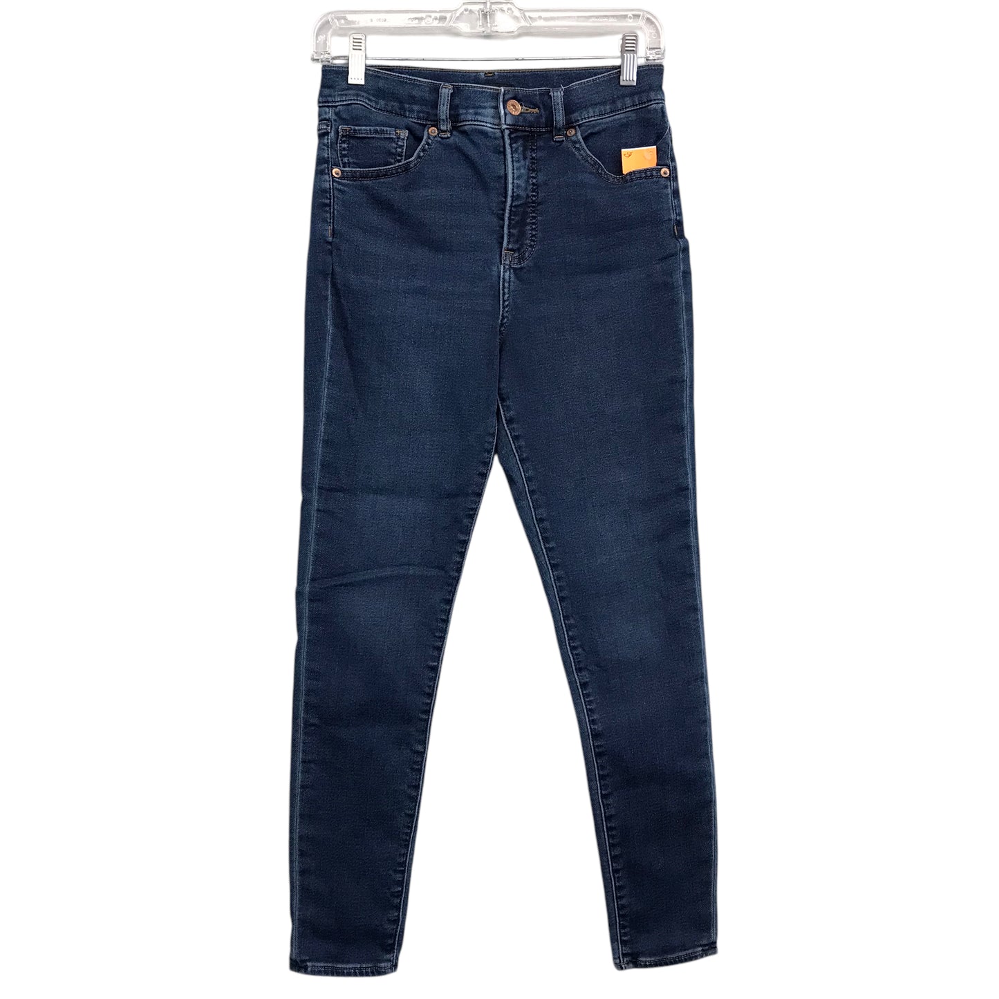 Jeans Skinny By Express In Blue Denim, Size:2