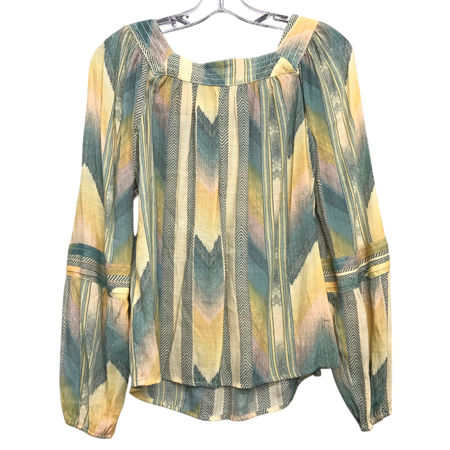 Top Ls By Lc Lauren Conrad In Green & Yellow, Size:Xs