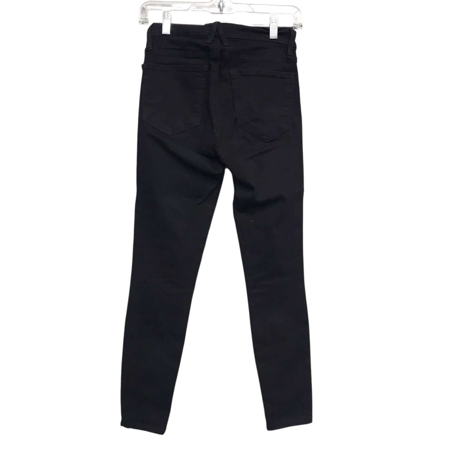 Jeans Skinny By Good American In Black Denim, Size:0