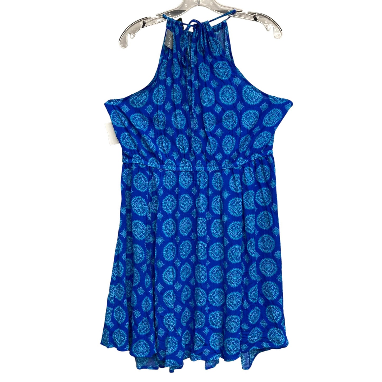 Dress Casual Short By Forever 21 In Blue, Size:2X