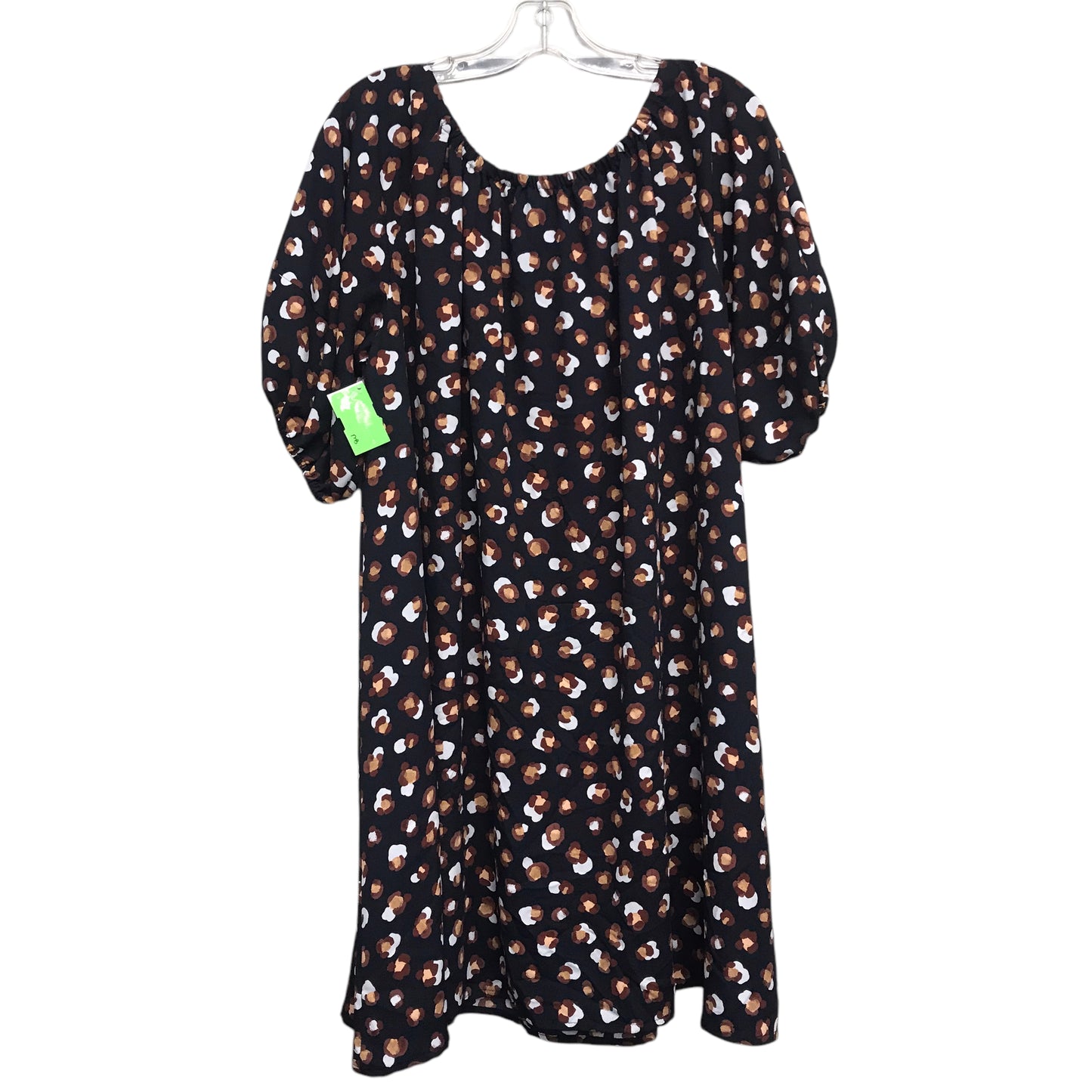 Dress Casual Short By Ann Taylor In Animal Print, Size:L