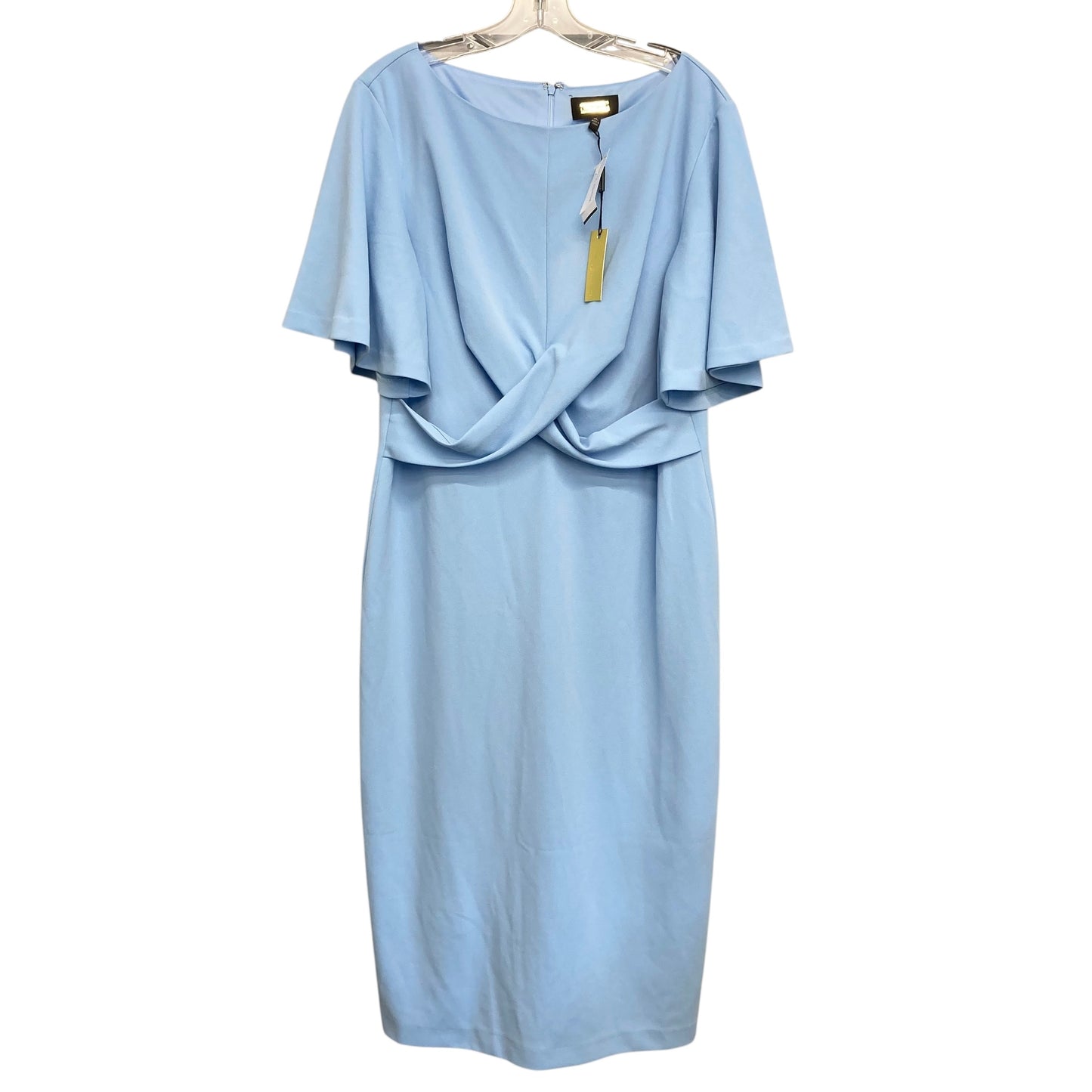 Dress Work By Alexia Admor In Blue & Brown, Size:Xl