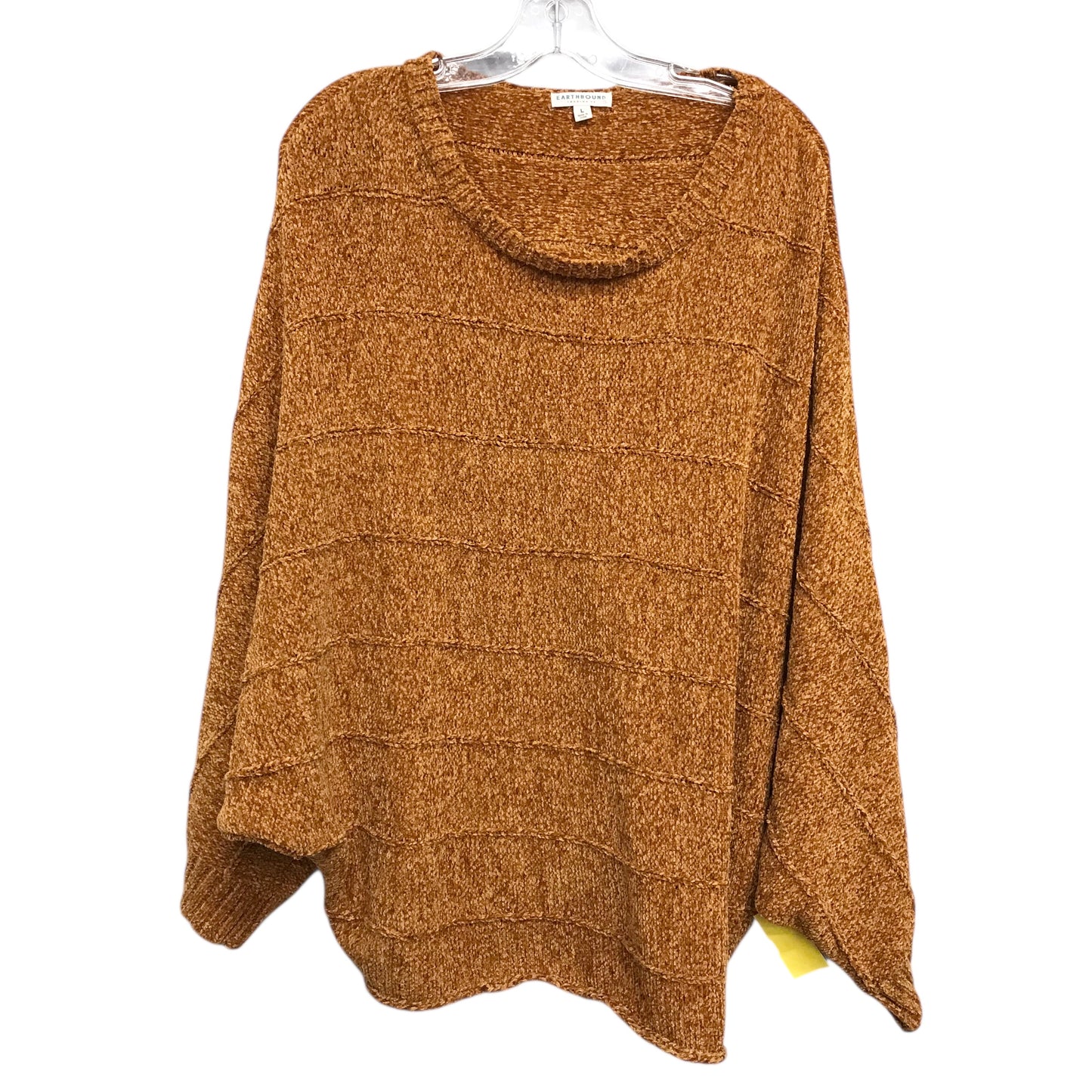 Sweater By Earthbound In Brown, Size:L