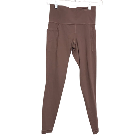 Athletic Leggings By Athleta In Brown, Size:Xs