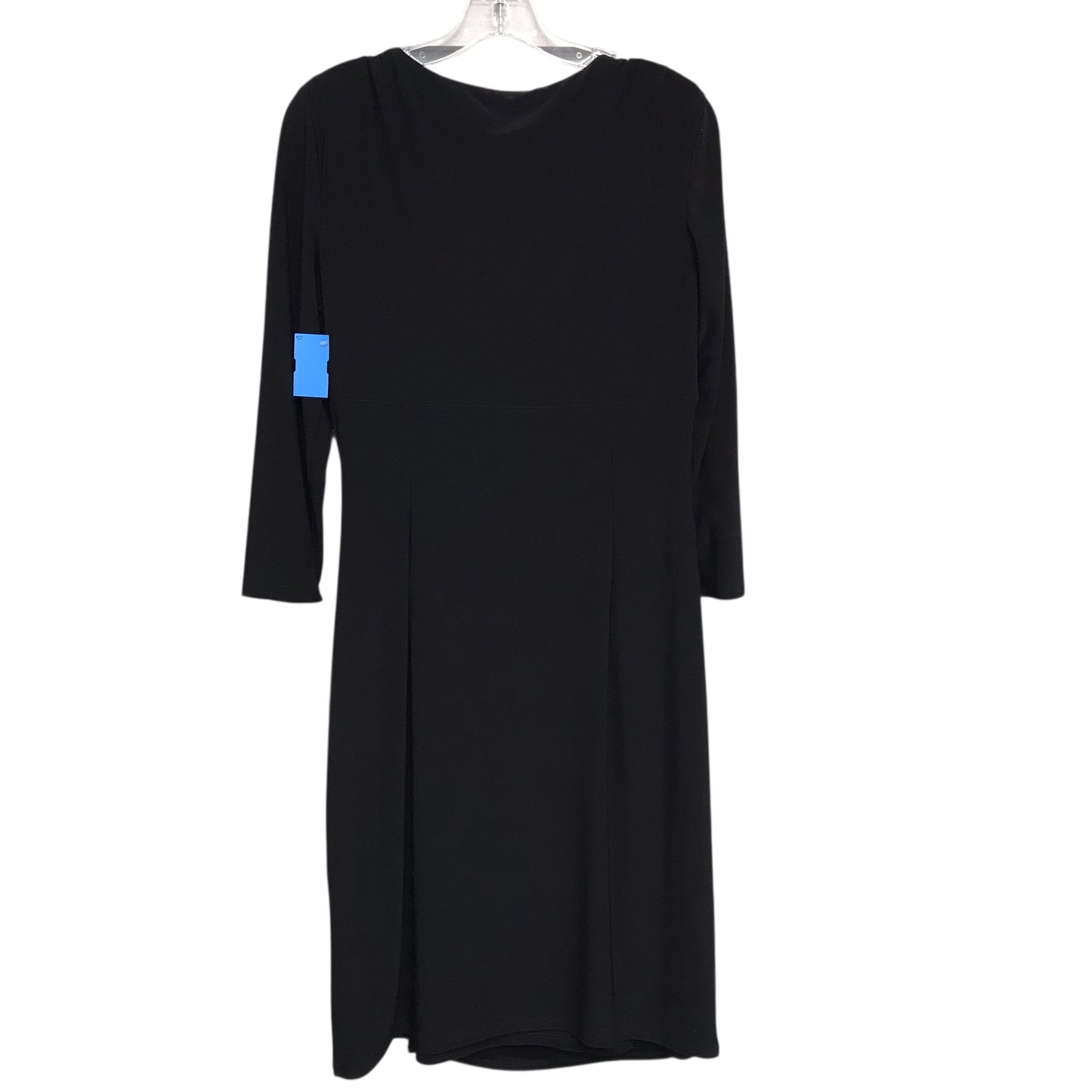 Dress Party Midi By Lauren By Ralph Lauren In Black, Size:L