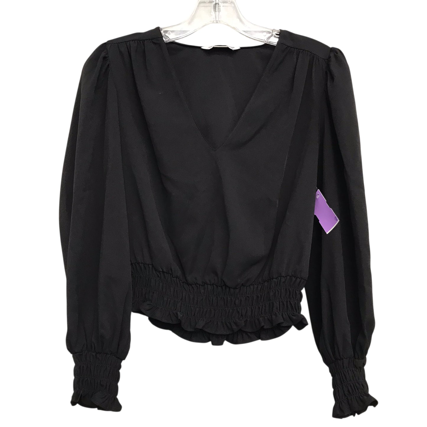 Top Ls By Amanda Uprichard In Black, Size:Xs