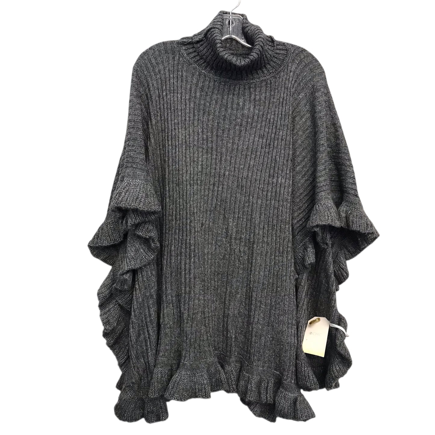 Shawl By 2Chic In Grey, Size:Osfm