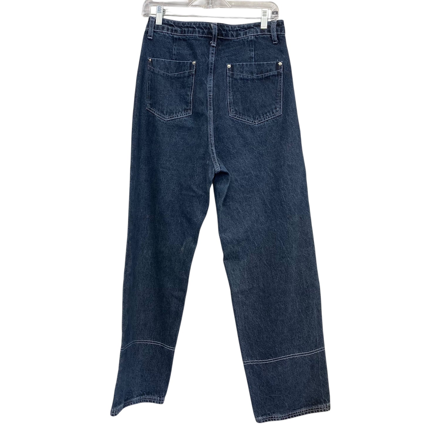 Jeans Wide Leg By Clothes Mentor In Blue Denim, Size:12