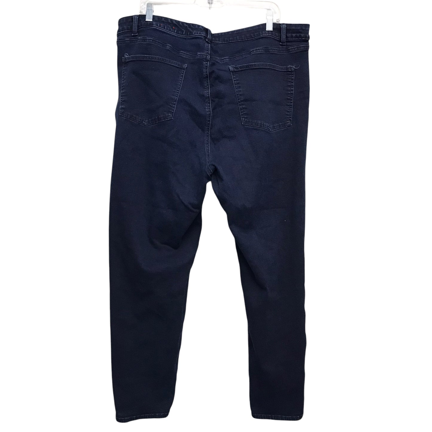 Jeans Skinny By Talbots In Blue Denim, Size:22