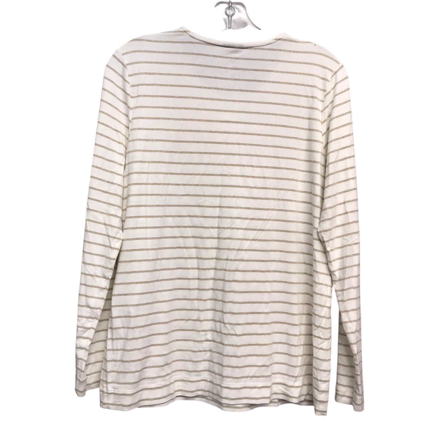 Top Ls Basic By Chicos In Striped Pattern, Size:M