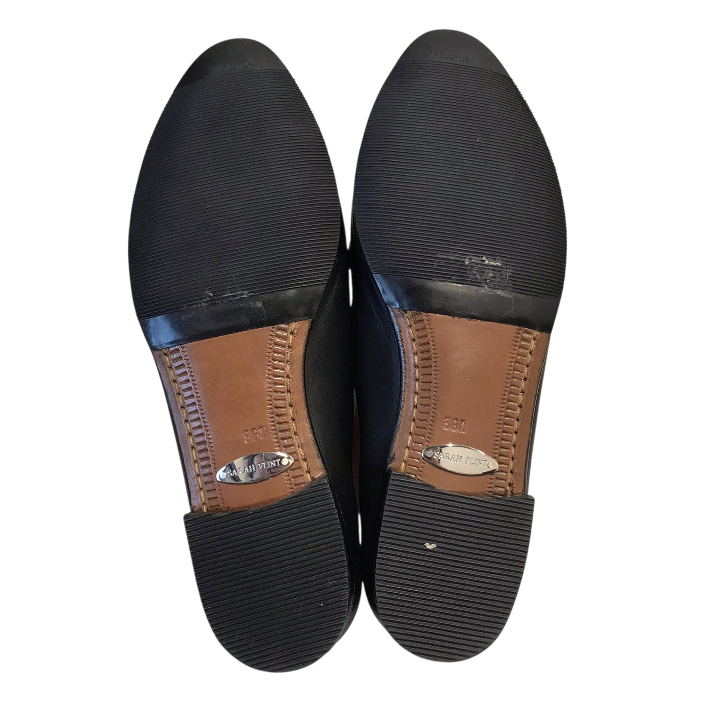 Shoes Flats By Sarah Flint In Black, Size:8