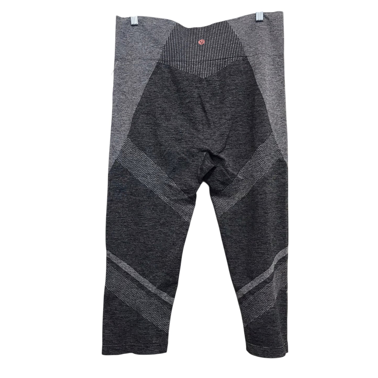 Athletic Leggings By Livi Active In Black & White, Size:1X