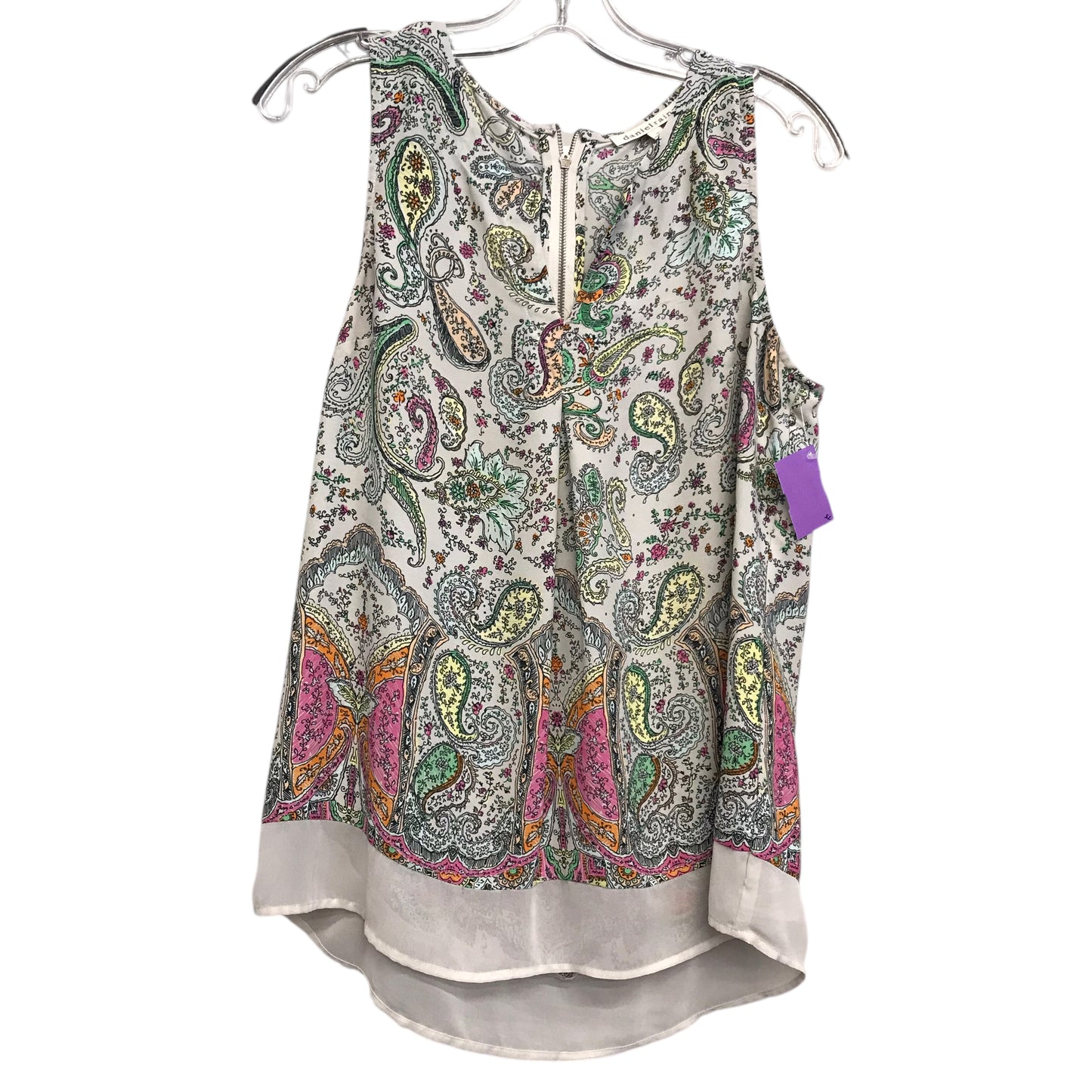 Top Sleeveless By Daniel Rainn In Multi, Size:M