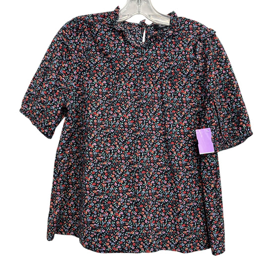 Top Ss By Madewell In Floral Print, Size:S
