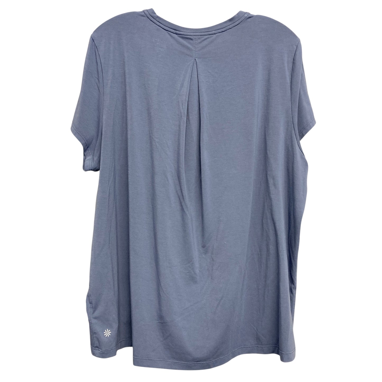 Athletic Top Ss By Athleta In Blue, Size:M