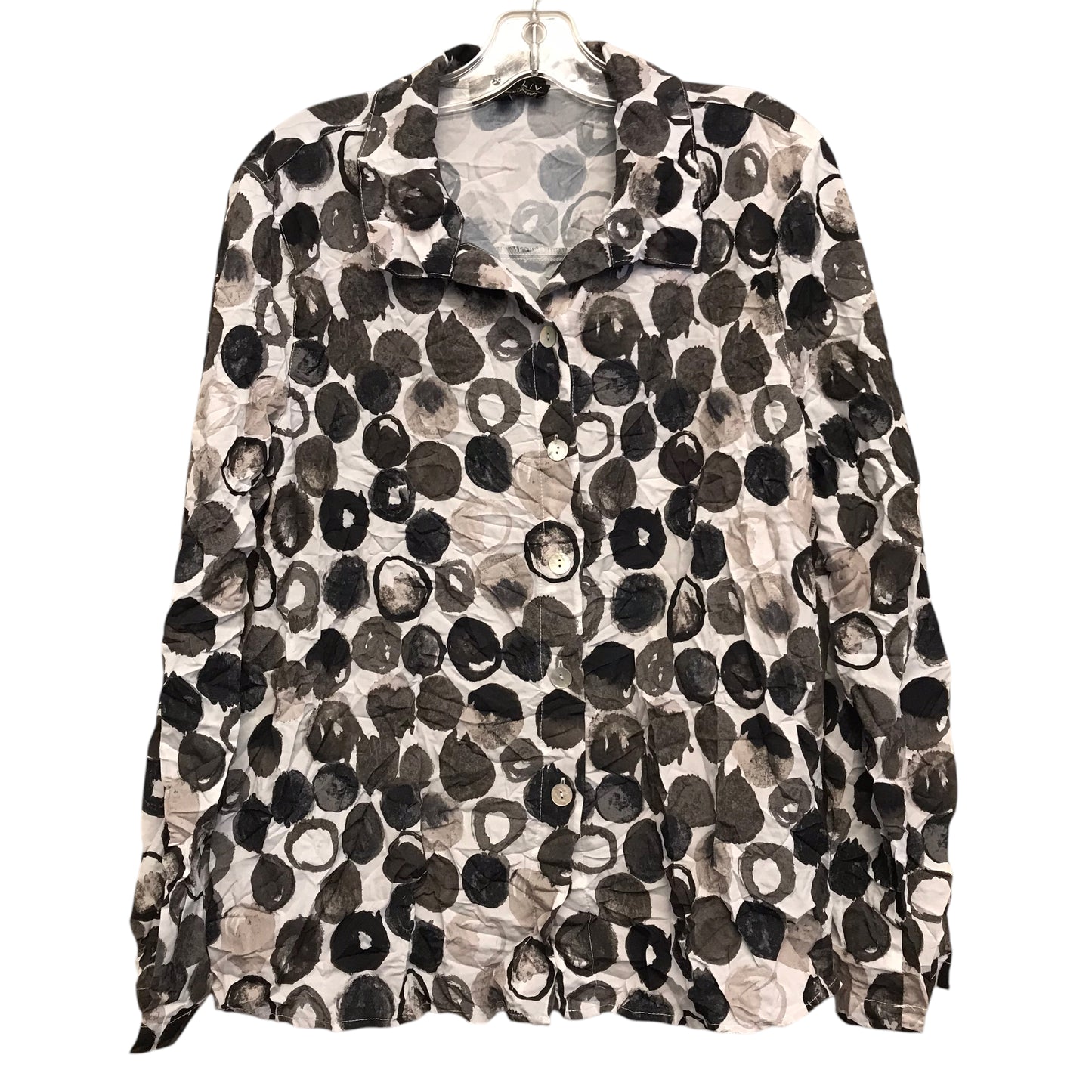 Top Ls By Habitat In Polkadot Pattern, Size:S