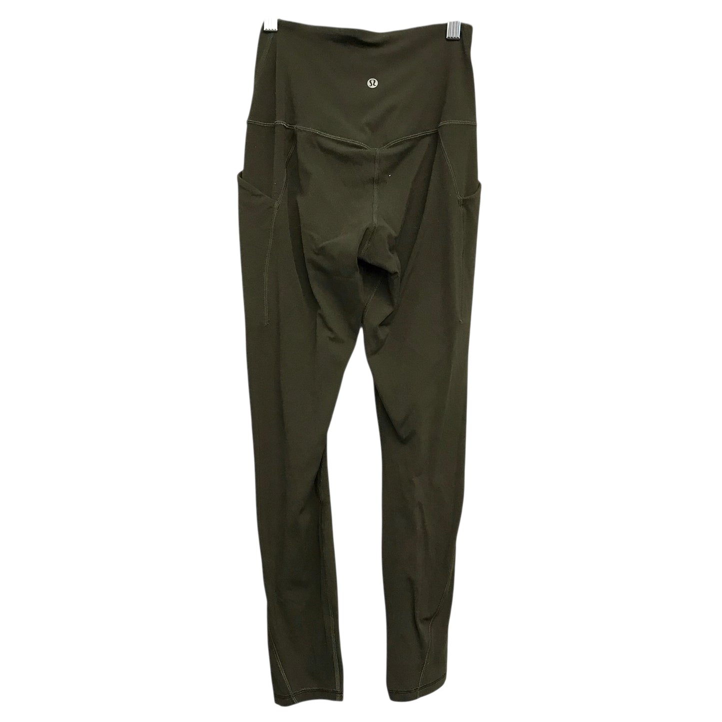 Athletic Leggings By Lululemon In Green, Size:S