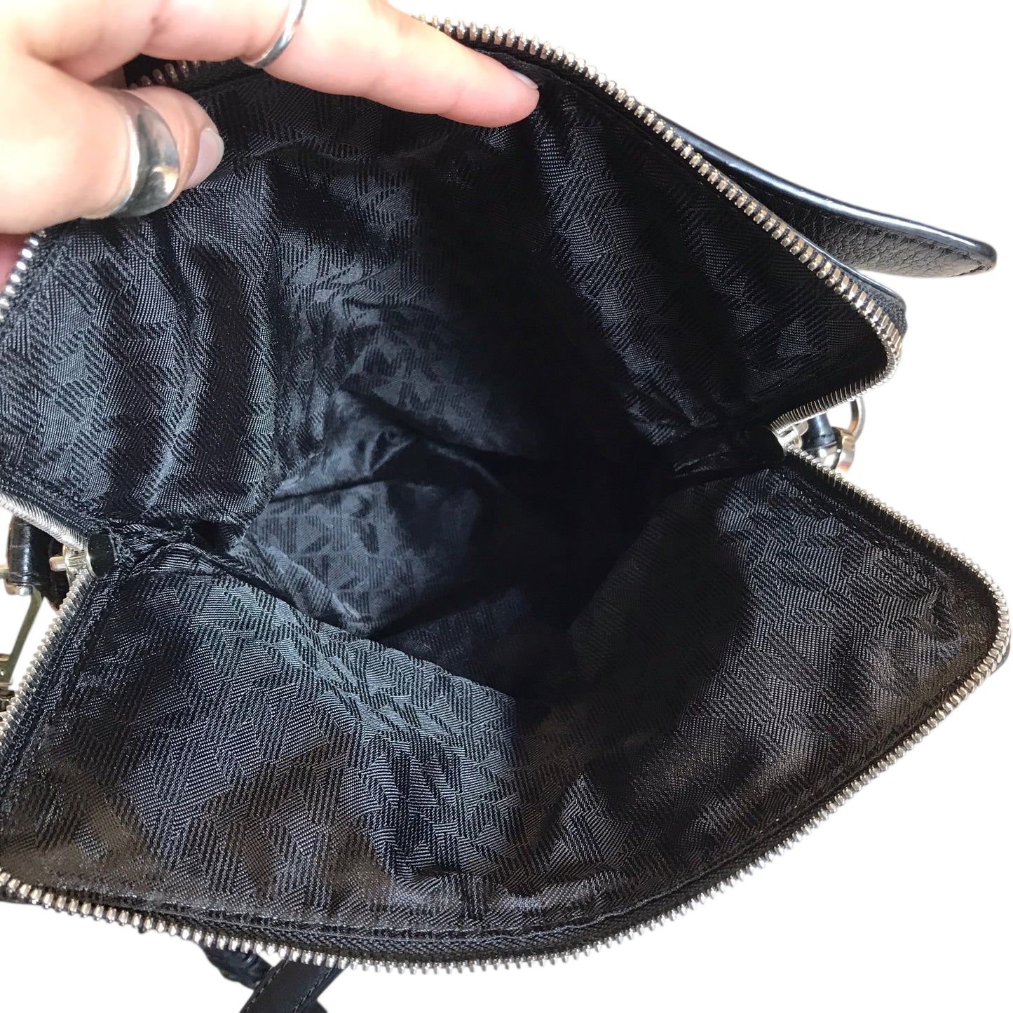 Handbag Designer By Michael Kors In Black, Size:Medium