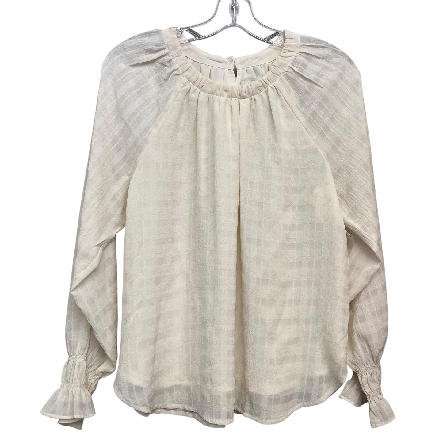 Top Ls By Loft In Cream, Size:S