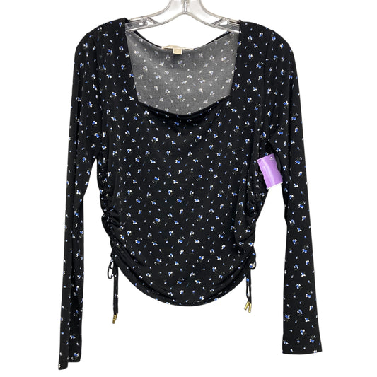 Top Ls By Michael By Michael Kors In Floral Print, Size:M