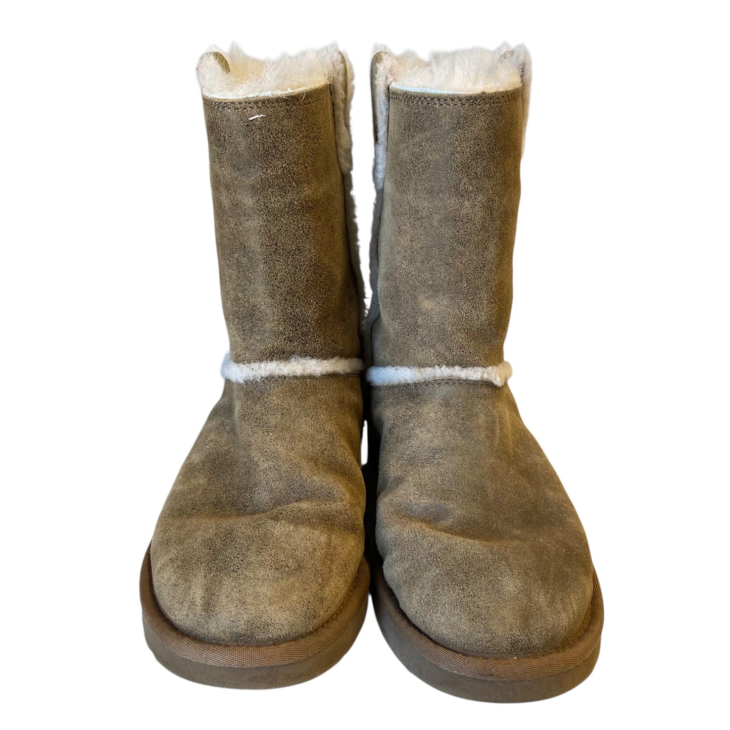 Boots Designer By Ugg In Brown, Size:7