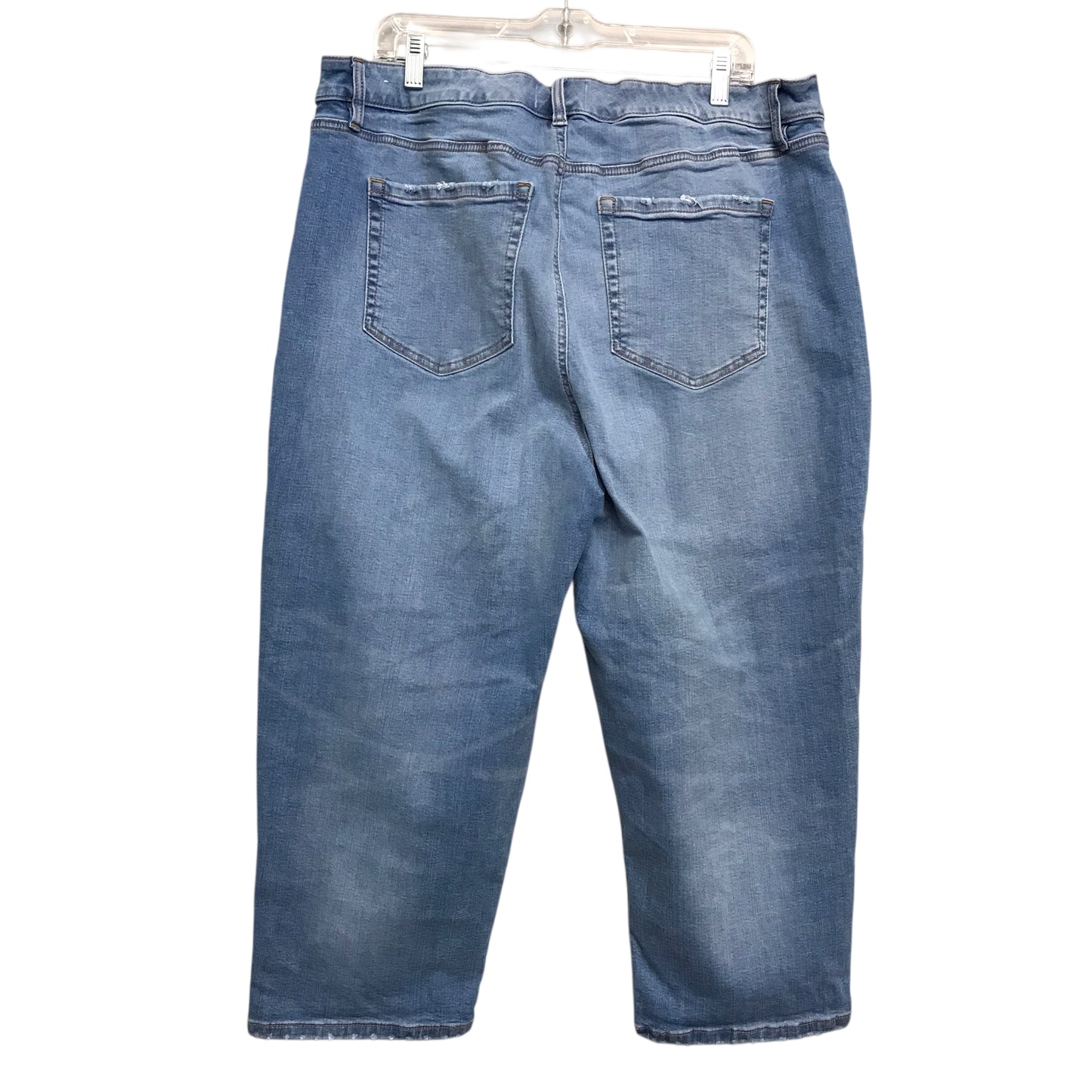 Jeans Boyfriend By Lane Bryant In Blue Denim, Size:18