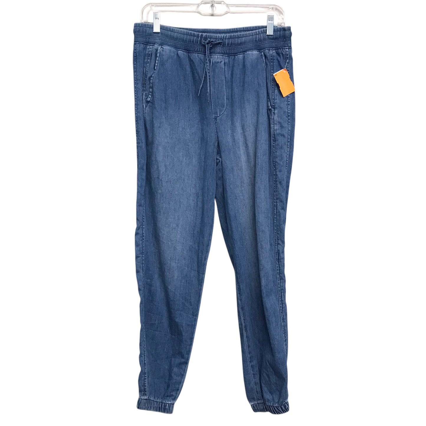 Jeans Wide Leg By Gap In Blue Denim, Size:4