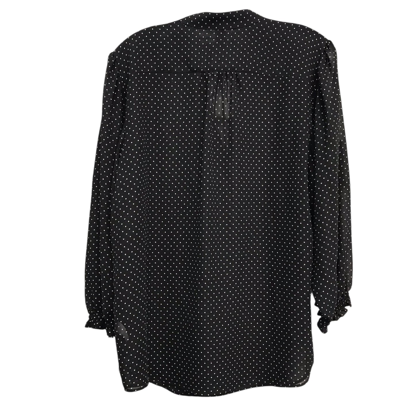 Top Ls By Chaps In Polkadot Pattern, Size:Xl