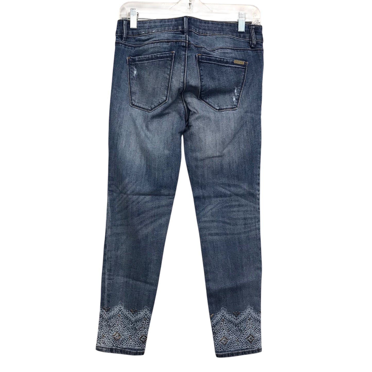 Jeans Skinny By White House Black Market In Blue Denim, Size:2