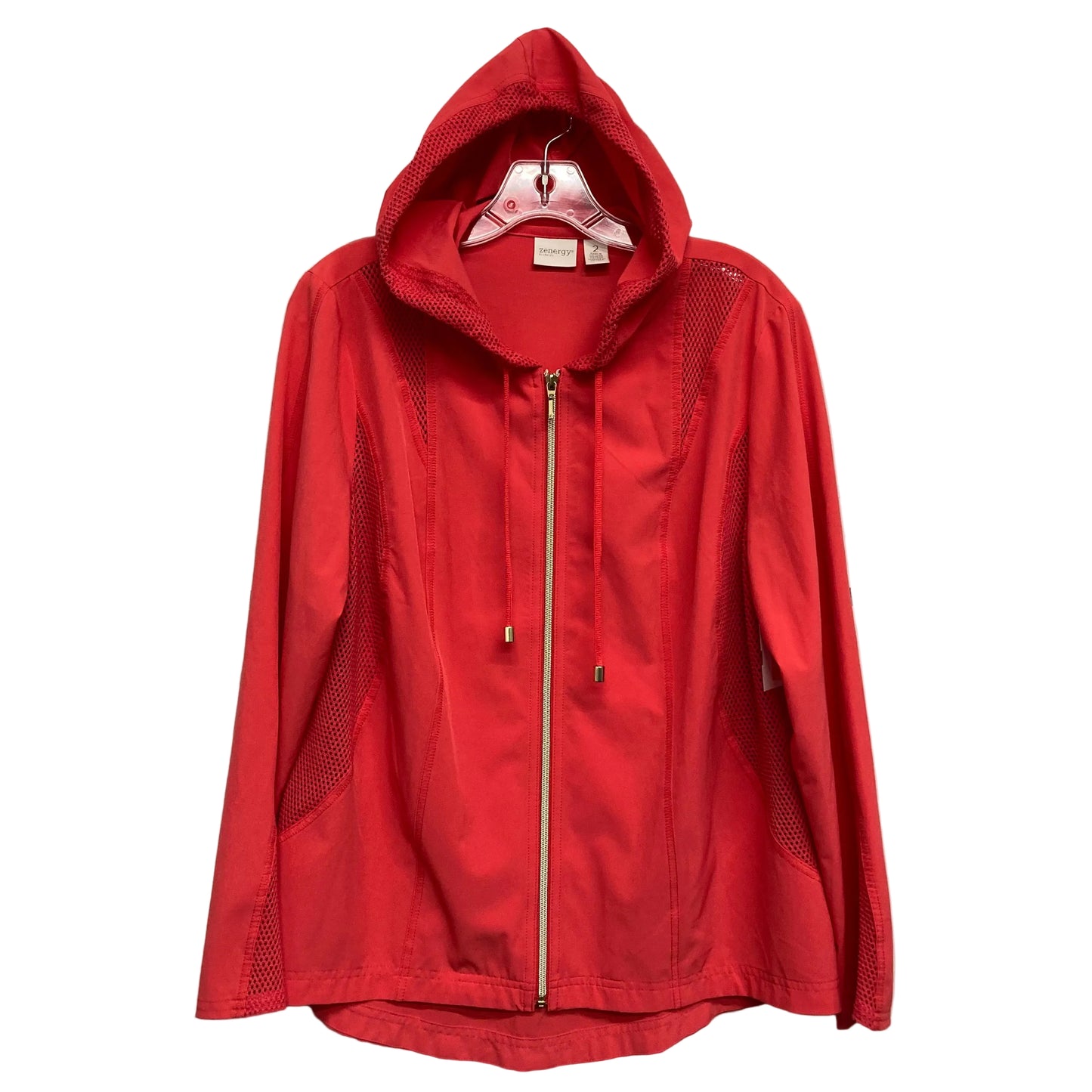 Jacket Other By Chicos In Red, Size:L