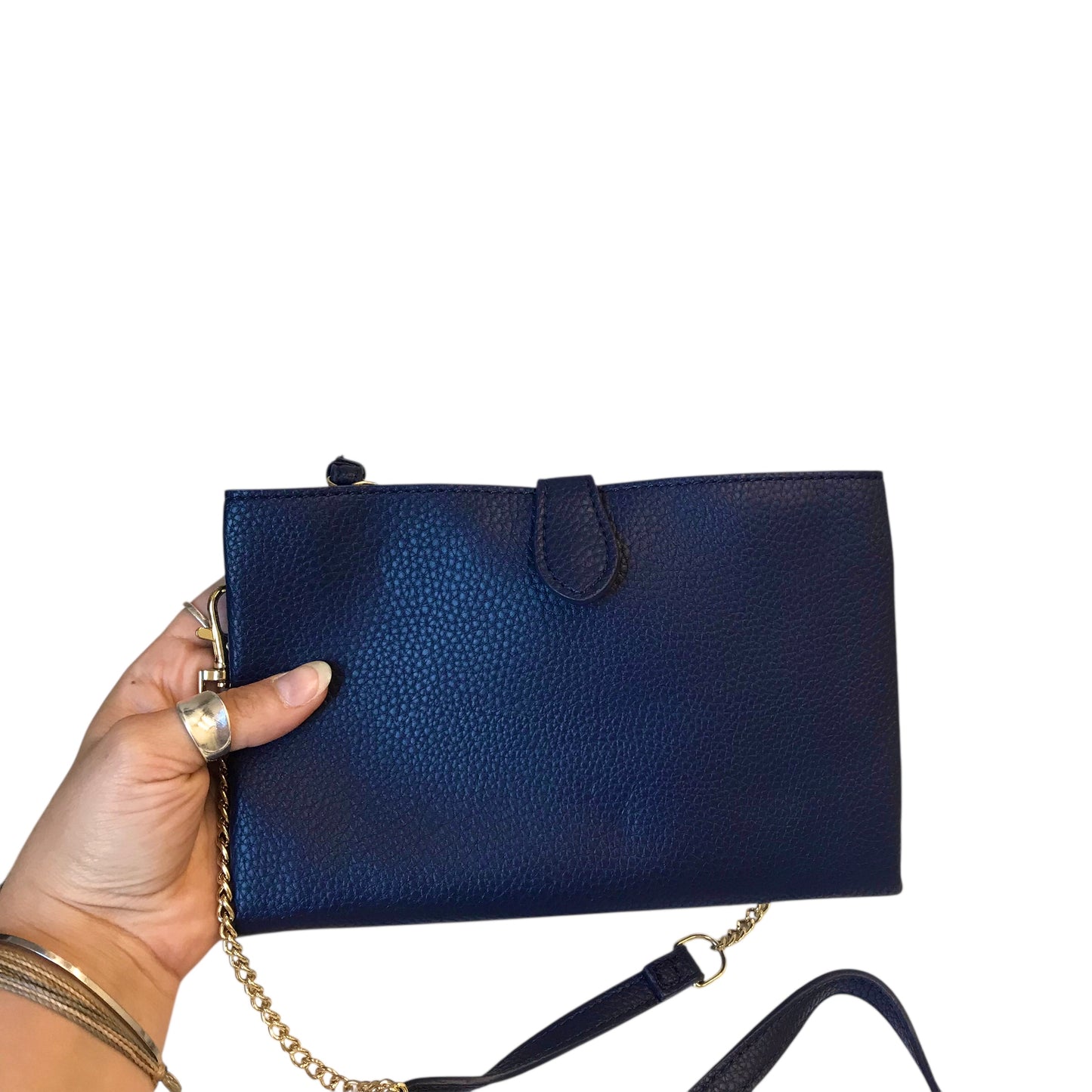 Wristlet By Dressbarn In Navy, Size:Medium