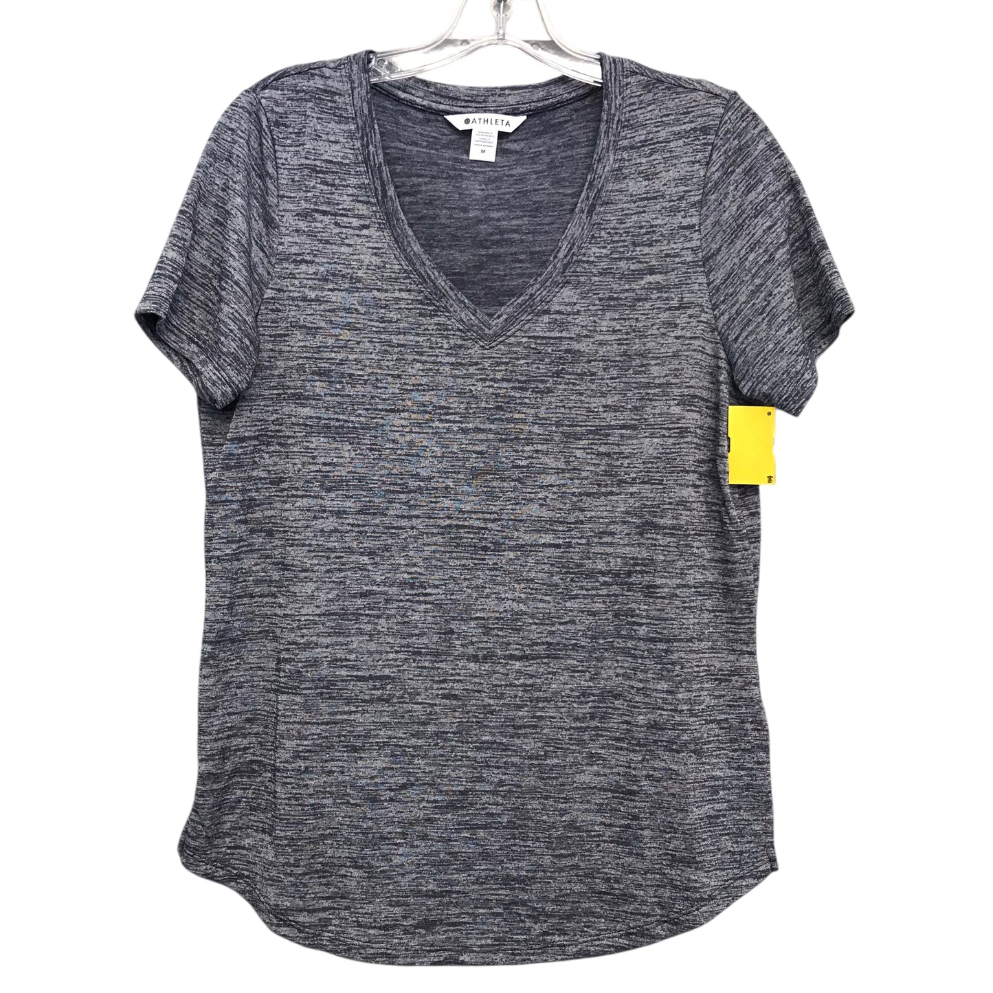 Athletic Top Ss By Athleta In Navy, Size:M