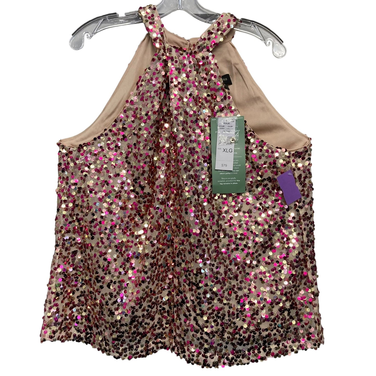 Top Sleeveless By Maia In Multi, Size:Xl