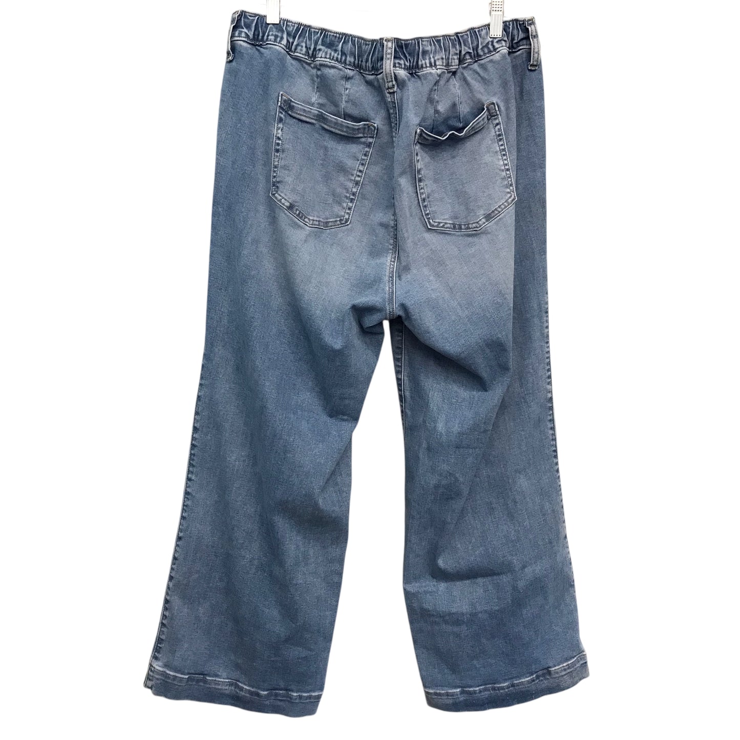 Jeans Wide Leg By Torrid In Blue Denim, Size:14