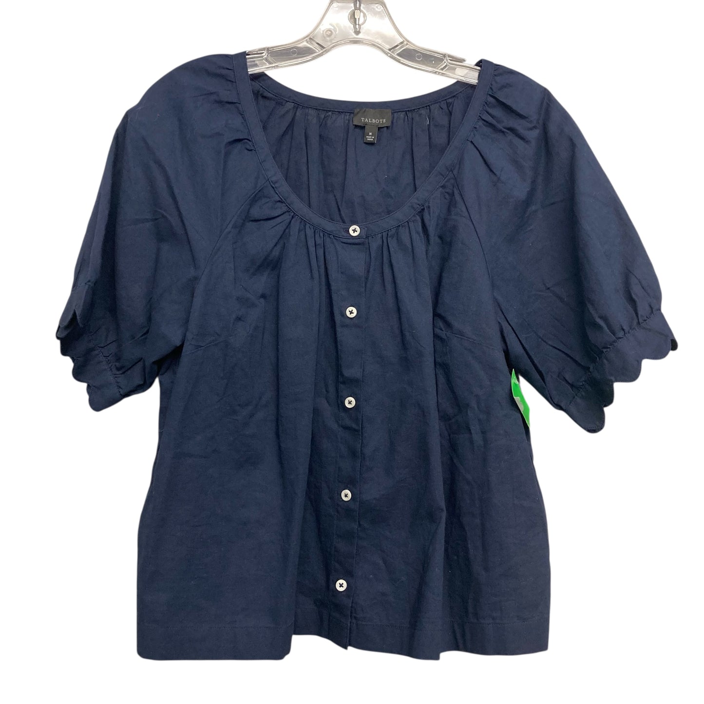 Top Ss By Talbots In Navy, Size:M