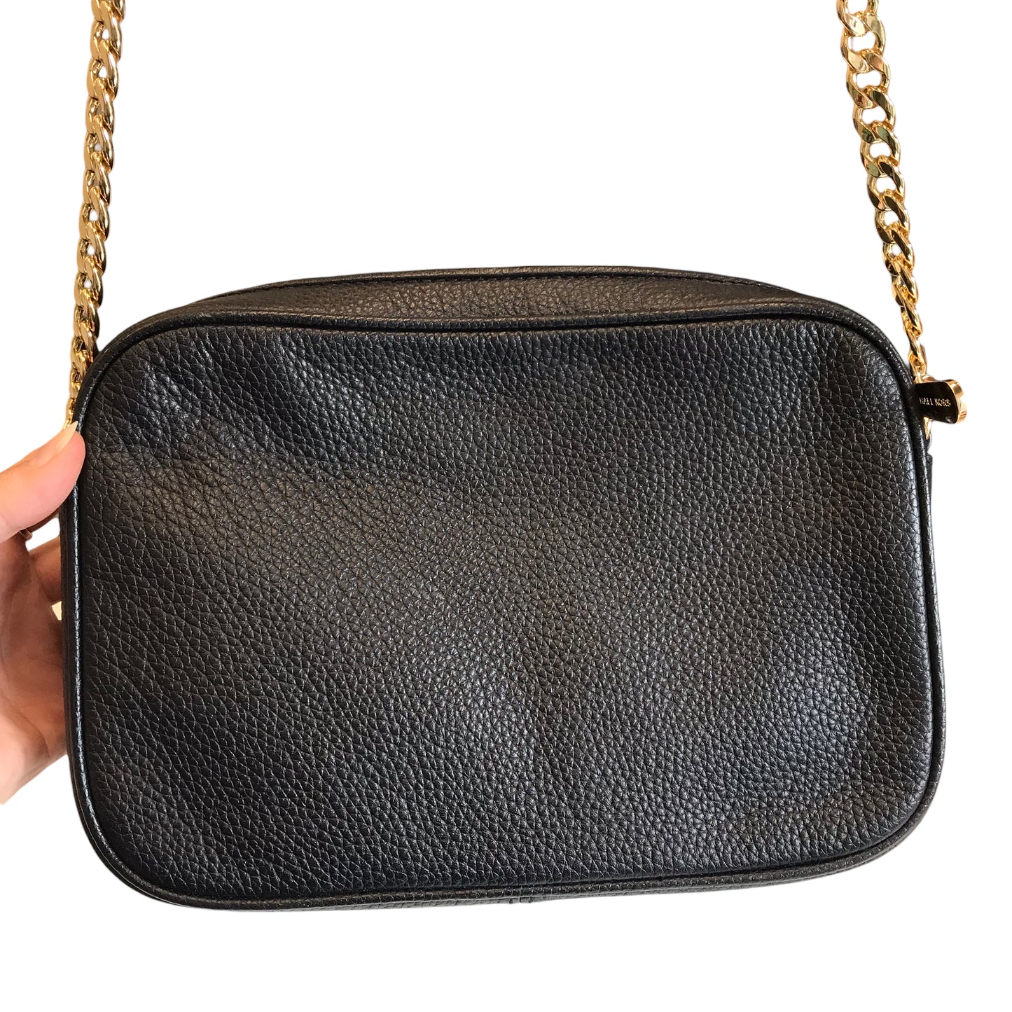 Crossbody Designer By Michael Kors In Black, Size:Medium