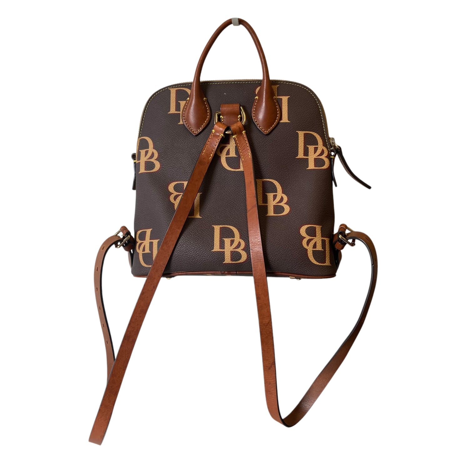 Backpack Designer By Dooney And Bourke In Brown, Size:Small