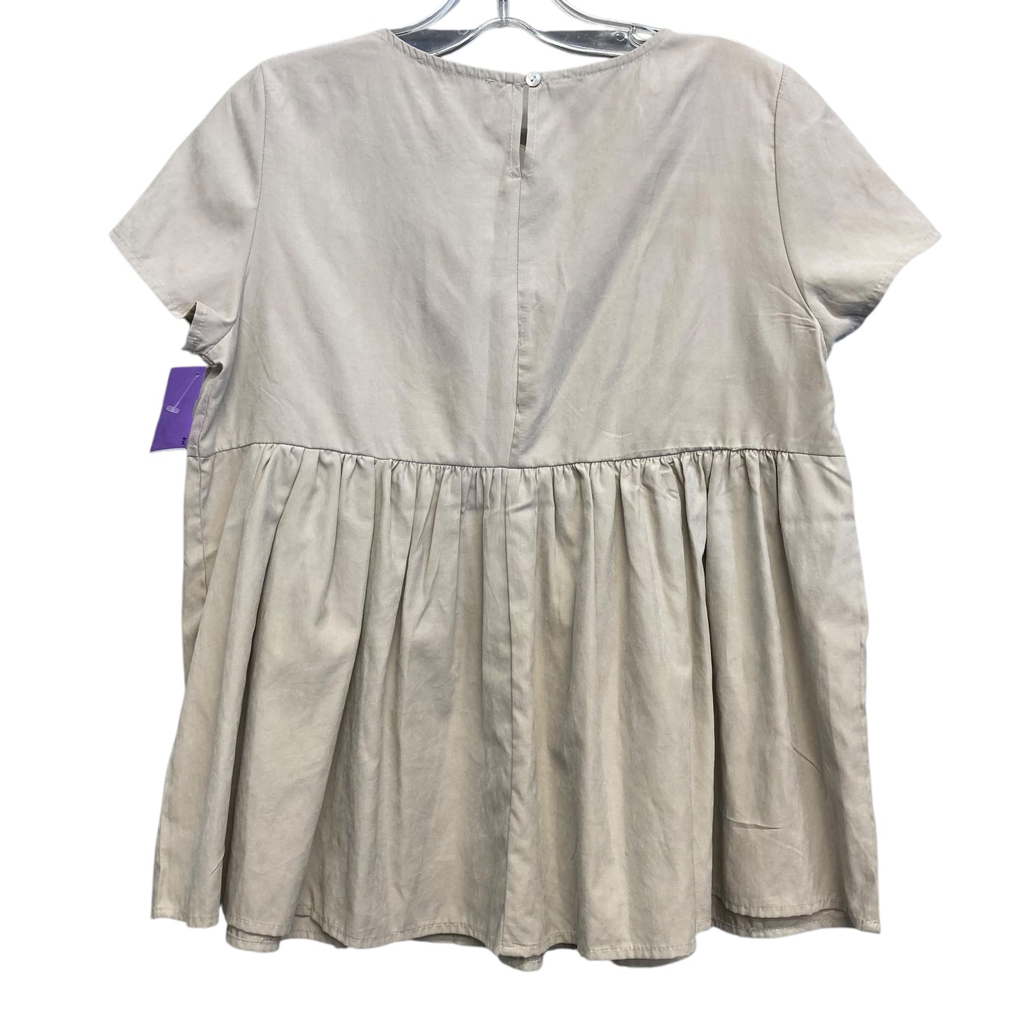 Top Ss By Listicle In Beige, Size:Xs