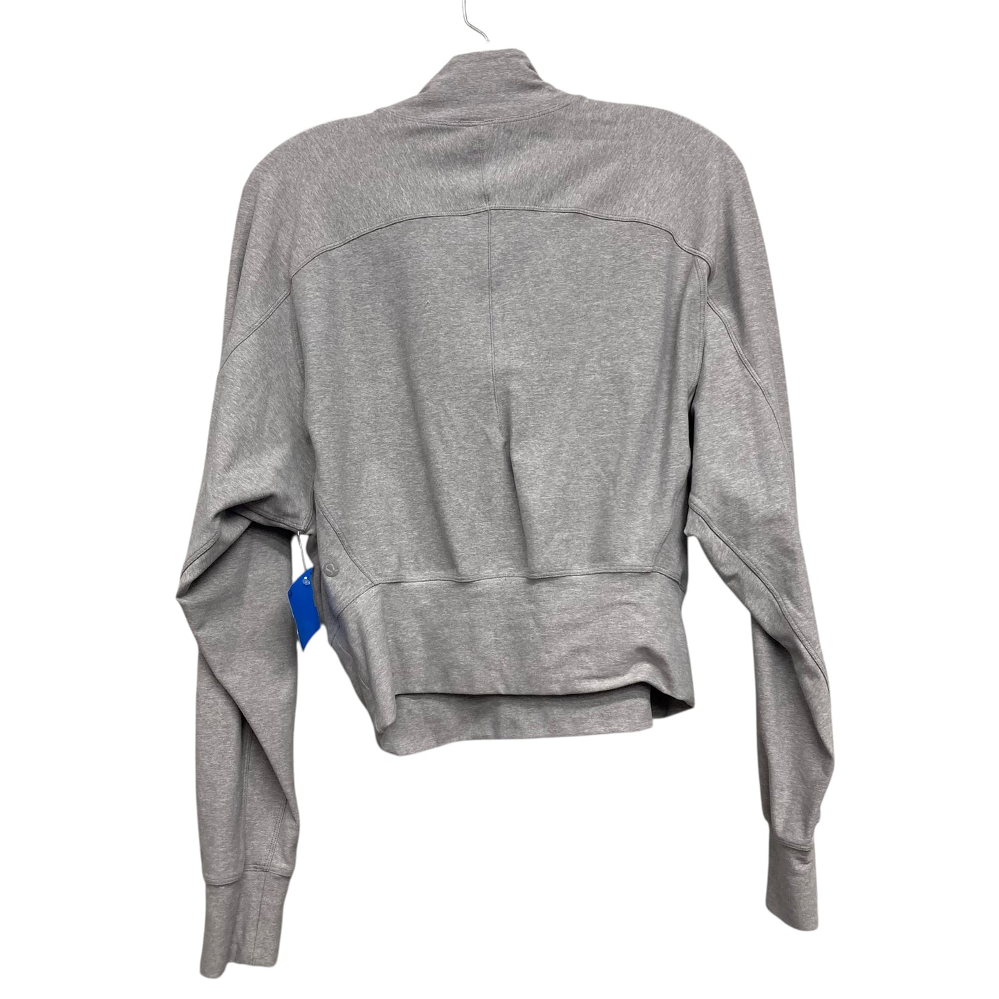 Sweatshirt Collar By Lululemon In Grey, Size:S