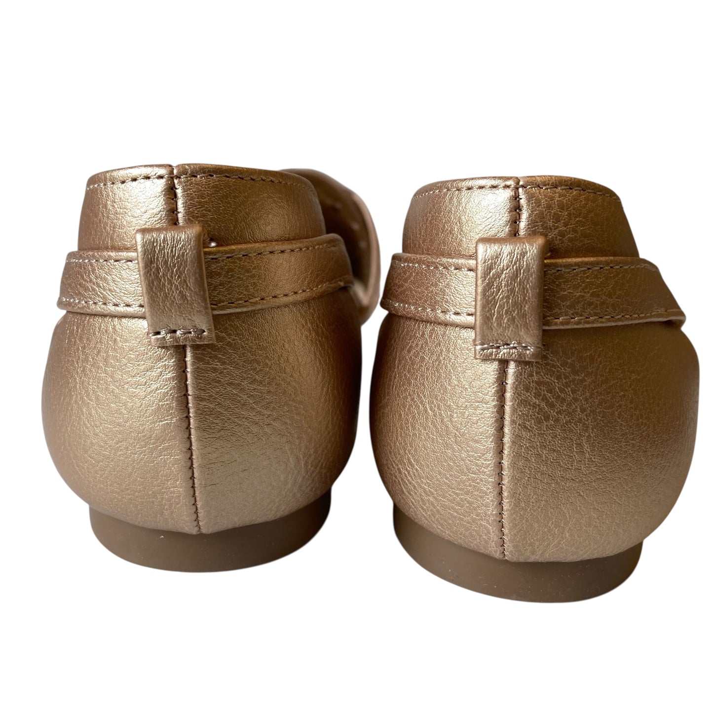Sandals Flats By Journee In Gold, Size:10
