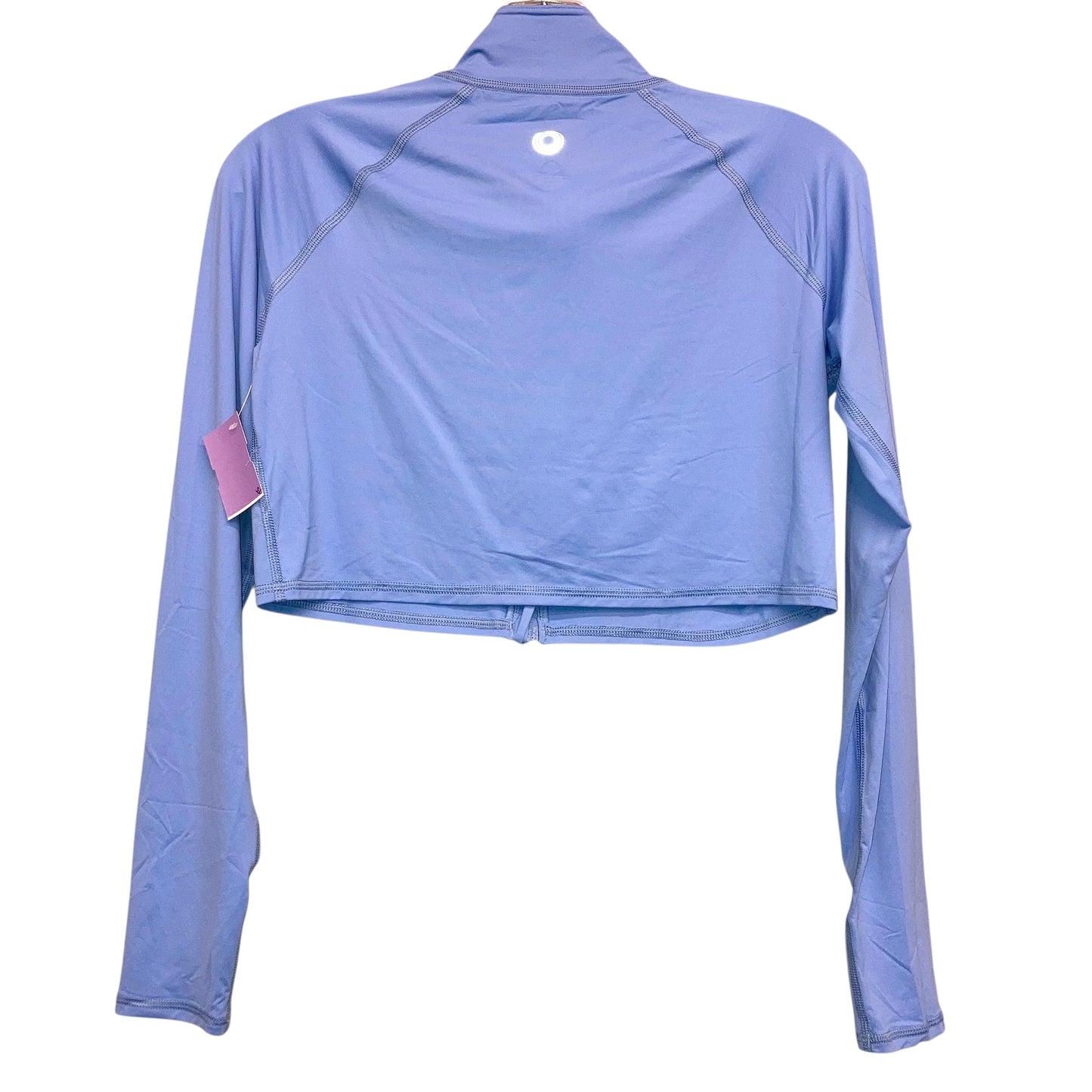 Athletic Jacket By BLOQUV In Blue, Size:M
