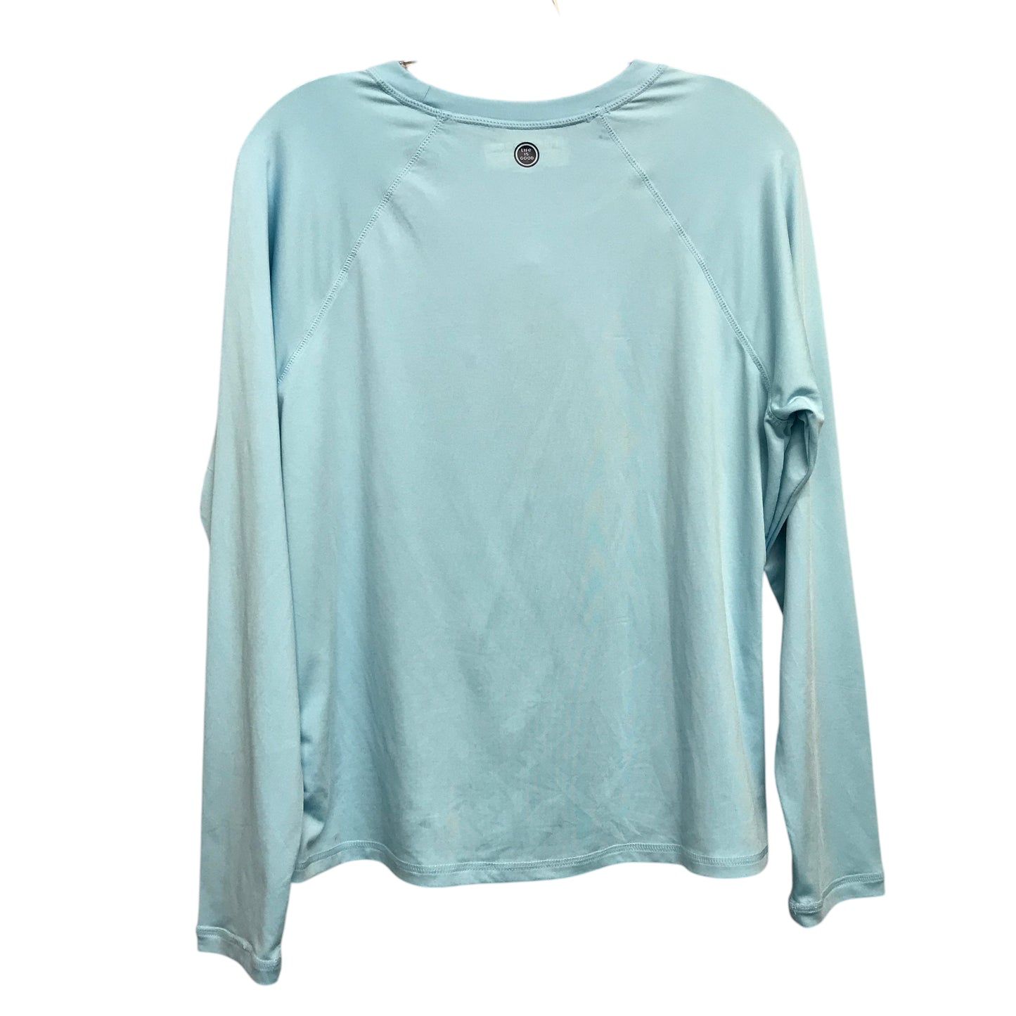 Top Ls By Life Is Good In Blue, Size:L