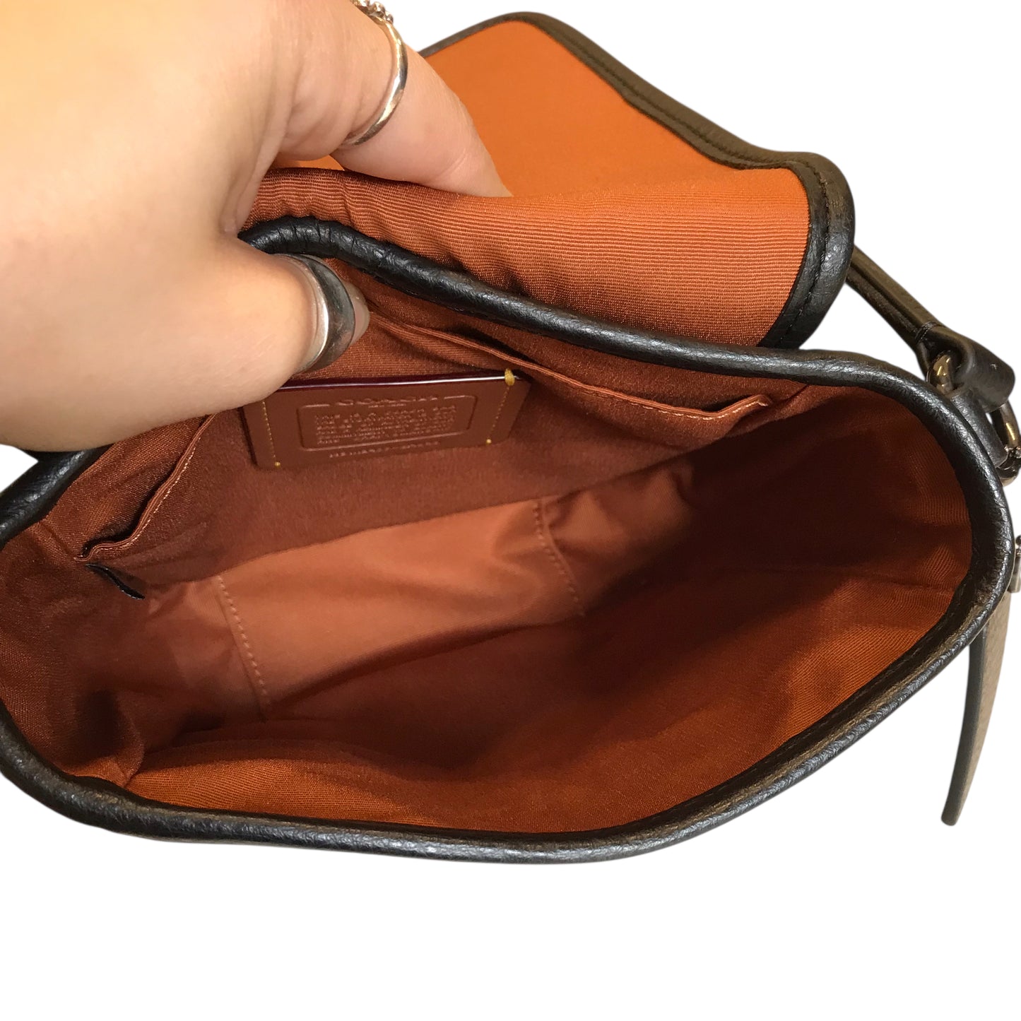 Crossbody Designer By Coach In Black, Size:Medium