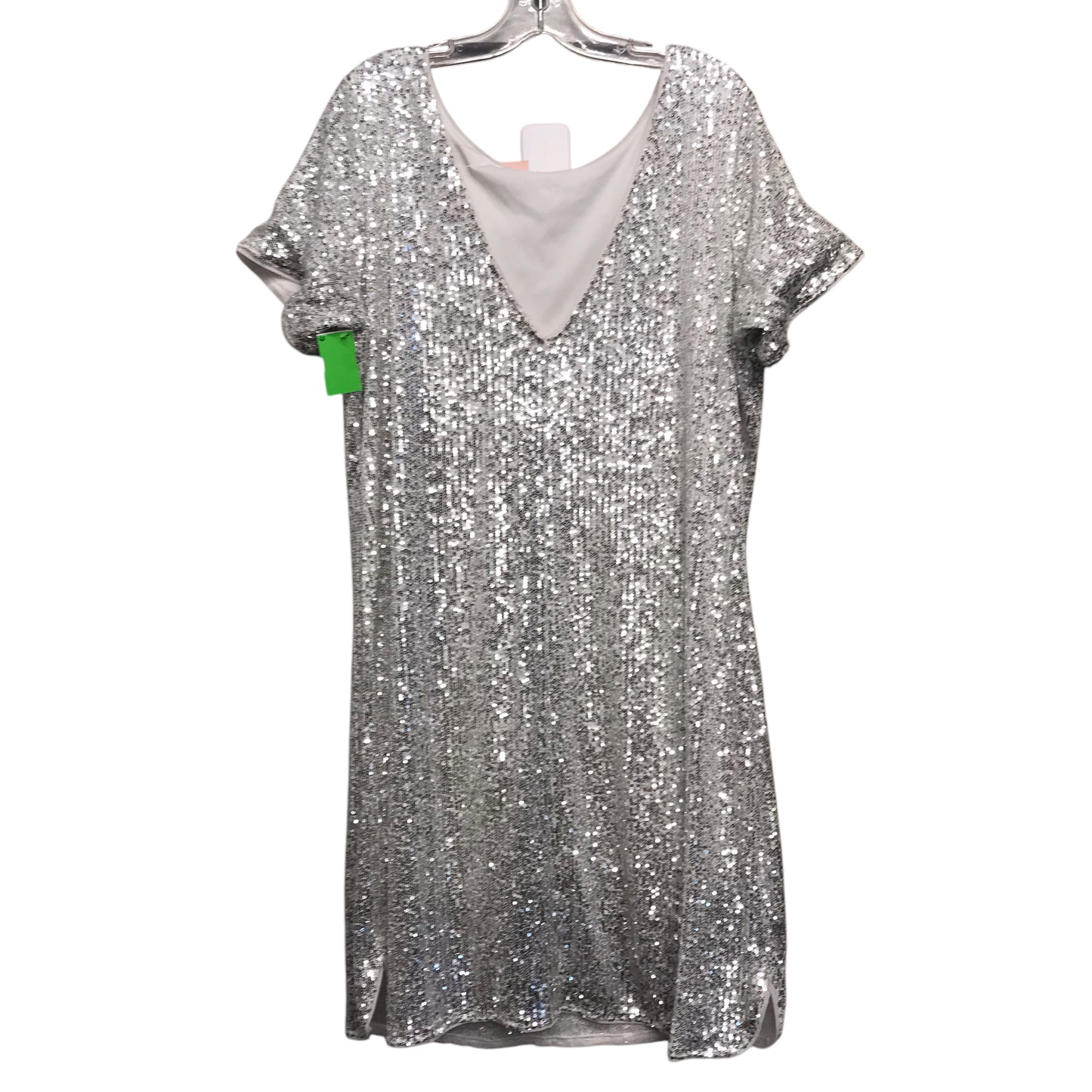 Dress Party Midi By Jaded Rose In Silver, Size:3