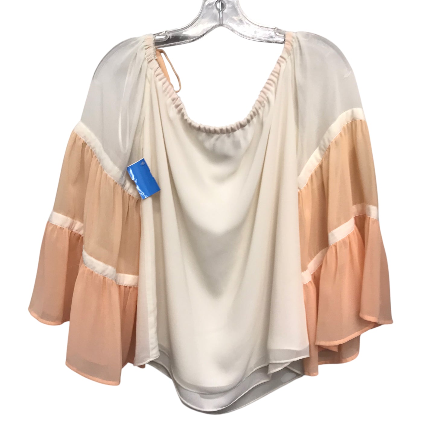 Top Ls By 1.State In Cream, Size:S