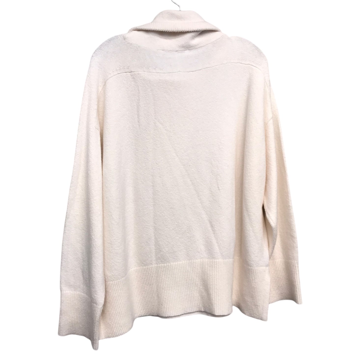 Sweater By Loft In Cream, Size:L