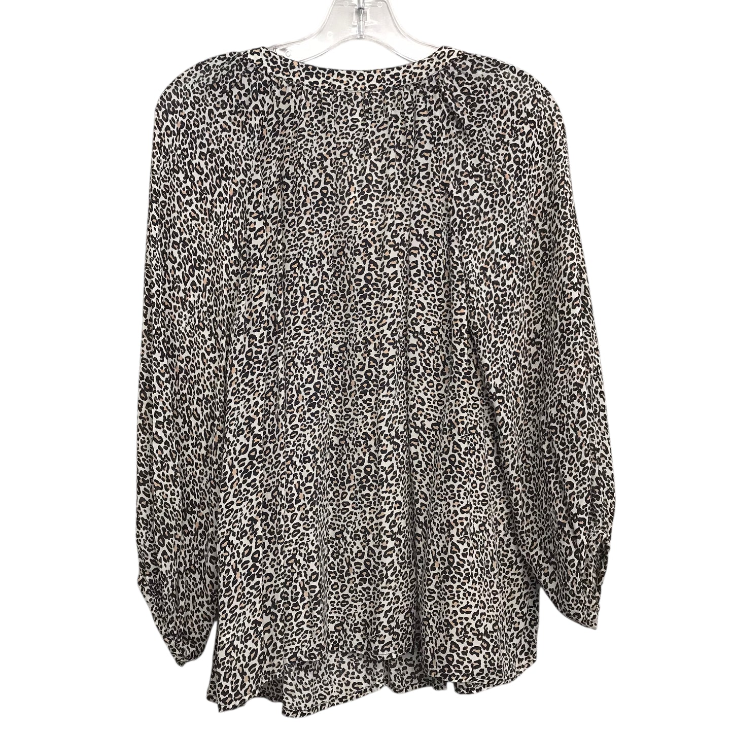 Top Ls By Velvet In Animal Print, Size:Xl